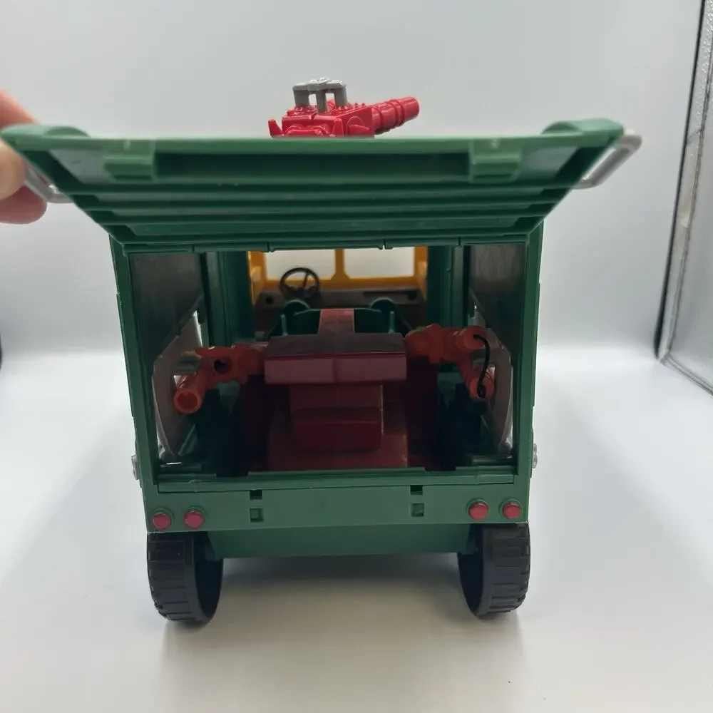 2015 Playmates TMNT Out of the Shadows Tartaruga Brothers Garbage Truck Toy Kids